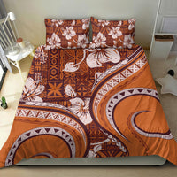 Hawaiian Hibiscus Tribal Vintage Motif Bedding Set Ver 5 LT9 - Polynesian Pride