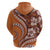 Hawaiian Hibiscus Tribal Vintage Motif Hoodie Ver 5