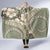 Hawaiian Hibiscus Tribal Vintage Motif Hooded Blanket Ver 6