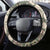 Hawaiian Hibiscus Tribal Vintage Motif Steering Wheel Cover Ver 6