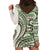 Hawaiian Hibiscus Tribal Vintage Motif Hoodie Dress Ver 7