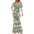 Hawaiian Hibiscus Tribal Vintage Motif Mermaid Dress Ver 7