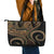 Hawaiian Hibiscus Tribal Vintage Motif Leather Tote Bag Ver 8