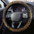 Hawaiian Hibiscus Tribal Vintage Motif Steering Wheel Cover Ver 8