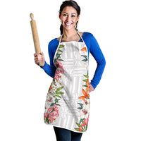 Hawaii Tropical Twist Lei Apron Hawaiian Flag Motif LT9 - Polynesian Pride