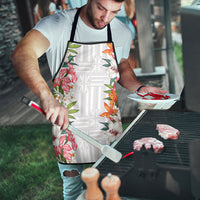 Hawaii Tropical Twist Lei Apron Hawaiian Flag Motif LT9 - Polynesian Pride