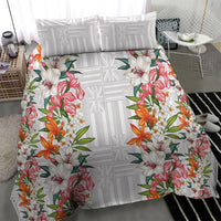 Hawaii Tropical Twist Lei Bedding Set Hawaiian Flag Motif LT9 - Polynesian Pride