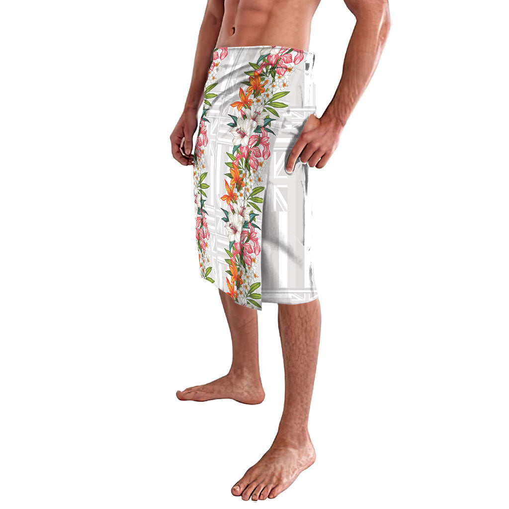 Hawaii Tropical Twist Lei Lavalava Hawaiian Flag Motif LT9 - Polynesian Pride