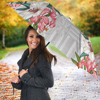 Hawaii Tropical Twist Lei Umbrella Hawaiian Flag Motif LT9 - Polynesian Pride