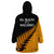 Australia Wallabies and Aotearoa Rugby Wearable Blanket Hoodie Kangaroo Black Fern Maori Gold Vibe LT9 - Polynesian Pride