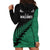 Australia Wallabies and Aotearoa Rugby Hoodie Dress Kangaroo Black Fern Maori Green Vibe LT9 - Polynesian Pride