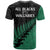 Australia Wallabies and Aotearoa Rugby T Shirt Kangaroo Black Fern Maori Green Vibe LT9 - Polynesian Pride