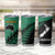 Australia New Zealand Rugby Tumbler Cup Aboriginal Wallabies and Maori Black Fern Green Vibe