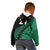 Custom Australia Wallabies and Aotearoa Rugby Kid Hoodie Kangaroo Black Fern Maori Green Vibe LT9 - Polynesian Pride