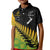 Australia Wallabies and Aotearoa Rugby Kid Polo Shirt Kangaroo Black Fern Maori Gradient Vibe LT9 Kid Gradient - Polynesian Pride