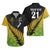 Custom Australia Wallabies and Aotearoa Rugby Hawaiian Shirt Kangaroo Black Fern Maori Gradient Vibe LT9 - Polynesian Pride