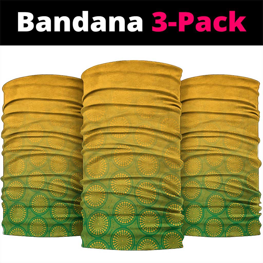 Australia New Zealand Rugby Neck Gaiter Gradient Aboriginal Wallabies and Maori Black Fern LT9 package One Size: 25*50cm Gradient - Polynesian Pride