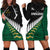 South Africa and Aotearoa Rugby Hoodie Dress Springboks Black Fern Maori Vibe LT9 - Polynesian Pride