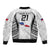 Custom Samoa Rugby Sleeve Zip Bomber Jacket Go Champions World Cup 2023 Polynesian Unique LT9 - Polynesian Pride