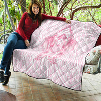 Aotearoa Kowhaiwhai Poutama Pink Motif Quilt LT9 - Polynesian Pride