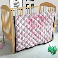 Aotearoa Kowhaiwhai Poutama Pink Motif Quilt LT9 - Polynesian Pride