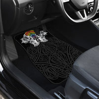 Aotearoa Kowhaiwhai Poutama Rainbow Motif Car Mats LT9 - Polynesian Pride