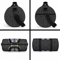 Aotearoa Kowhaiwhai Poutama Rainbow Motif Duffle Bag LT9 - Polynesian Pride