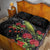 Meri Kirihimete Kakapo Quilt Bed Set Black Silver Fern Christmas Vibe