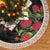 Meri Kirihimete Kakapo Tree Skirt Black Silver Fern Christmas Vibe