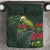 Meri Kirihimete Kakapo Bedding Set Green Silver Fern Christmas Vibe