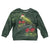 Meri Kirihimete Kakapo Kid Ugly Christmas Sweater Green Silver Fern Christmas Vibe