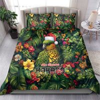 Meri Kirihimete Kakapo Bedding Set New Zealand Christmas with Tropical Vibe LT9 - Polynesian Pride