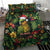 Meri Kirihimete Kakapo Bedding Set New Zealand Christmas with Tropical Vibe