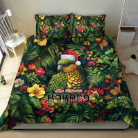 Meri Kirihimete Kakapo Bedding Set New Zealand Christmas with Tropical Vibe LT9 - Polynesian Pride