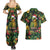 Meri Kirihimete Kakapo Couples Matching Summer Maxi Dress and Hawaiian Shirt New Zealand Christmas with Tropical Vibe