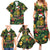 Meri Kirihimete Kakapo Family Matching Summer Maxi Dress and Hawaiian Shirt New Zealand Christmas with Tropical Vibe