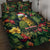 Meri Kirihimete Kakapo Quilt Bed Set New Zealand Christmas with Tropical Vibe