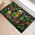 Meri Kirihimete Kakapo Rubber Doormat New Zealand Christmas with Tropical Vibe