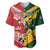 Australia-Tonga Rugby Pacific Custom Baseball Jersey The Kangaroos and Mate Ma'a Tonga