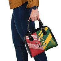 Australia-Tonga Rugby Pacific Custom Shoulder Handbag The Kangaroos and Mate Ma'a Tonga LT9 - Polynesian Pride