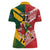 Australia-Tonga Rugby Pacific Custom Women Polo Shirt The Kangaroos and Mate Ma'a Tonga