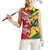 Australia-Tonga Rugby Pacific Custom Women Sleeveless Polo Shirt The Kangaroos and Mate Ma'a Tonga