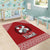 Tonga Rugby XIII Custom Area Rug Mate Ma'a Tonga with Ngatu Pattern