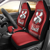 Tonga Rugby XIII Custom Car Seat Cover Mate Ma'a Tonga with Ngatu Pattern LT9 - Polynesian Pride