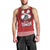 Tonga Rugby XIII Custom Men Tank Top Mate Ma'a Tonga with Ngatu Pattern