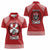 Tonga Rugby XIII Custom Women Polo Shirt Mate Ma'a Tonga with Ngatu Pattern