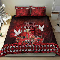 Custom Tonga 676 Haamonga a Maui Bedding Set Tongan Sipi Tau Unique Dance LT9 - Polynesian Pride