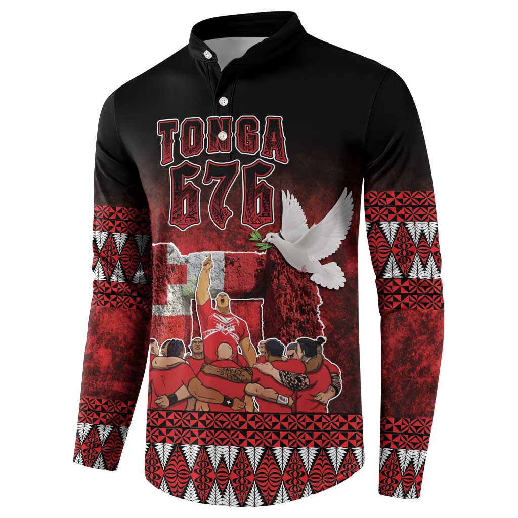 Custom Tonga 676 Haamonga a Maui Button Sweatshirt Tongan Sipi Tau Unique Dance LT9 - Polynesian Pride