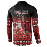 Custom Tonga 676 Haamonga a Maui Button Sweatshirt Tongan Sipi Tau Unique Dance LT9 - Polynesian Pride