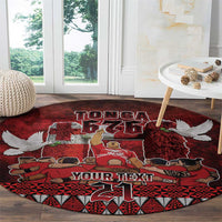 Custom Tonga 676 Haamonga a Maui Round Carpet Tongan Sipi Tau Unique Dance LT9 - Polynesian Pride